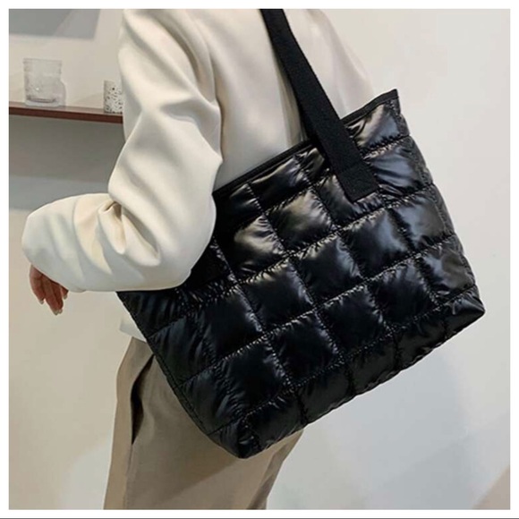 ShopEvelynne Handbags - Chic Embossed Stitch Shoulder Tote Bag